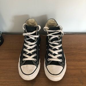 High Top Black Converse